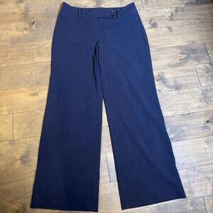 Ann Taylor Midnight Blue Curvy Trousers